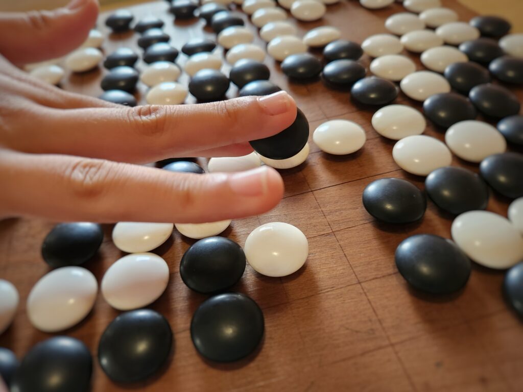 圍棋示意圖